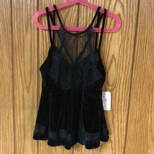 Free People Velvet Tank